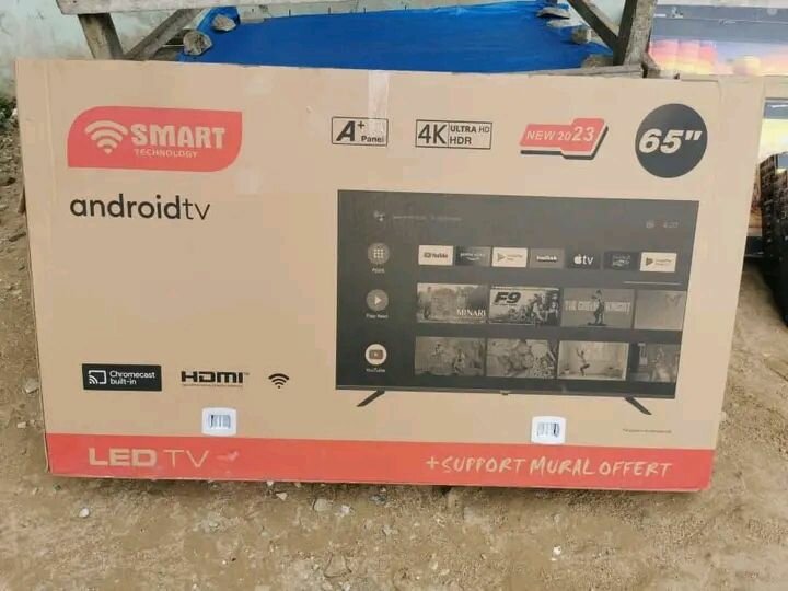 Téléviseur Android 4K 65"