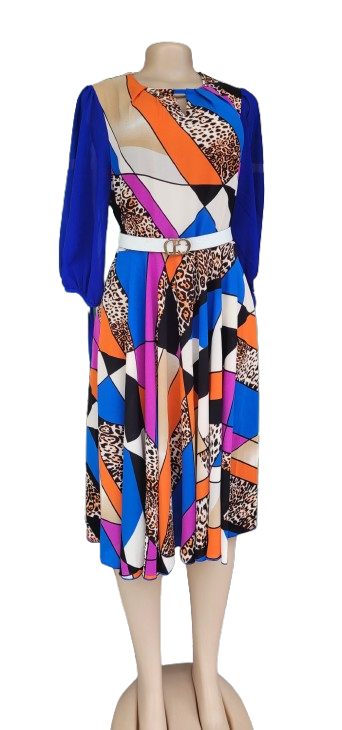 Robe Patchwork Bohème Chic