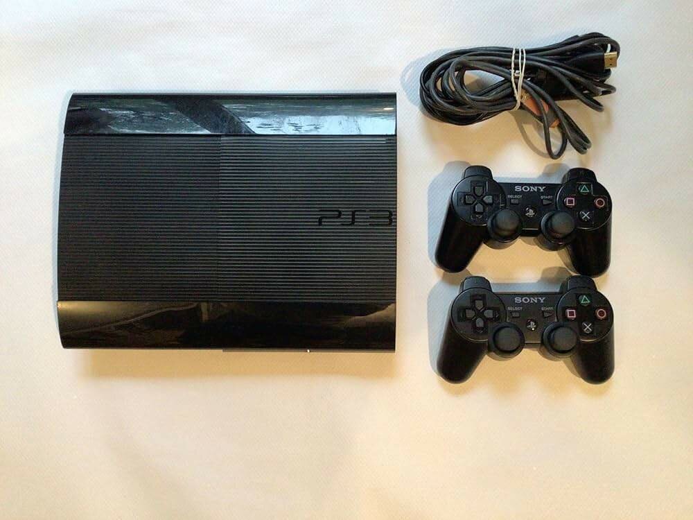 Console PS3 Slim avec manettes