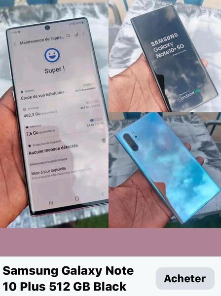 Samsung Galaxy Note 10 Plus 512 Go