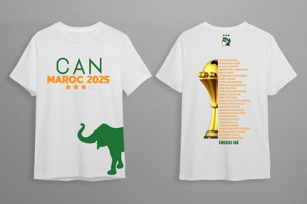 T-shirt CAN Maroc 2025