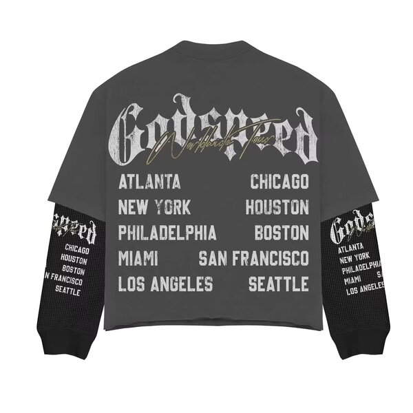 Sweat graphique "Godspeed" unisexe