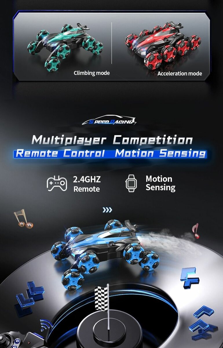 Voiture RC Drift 8 Roues