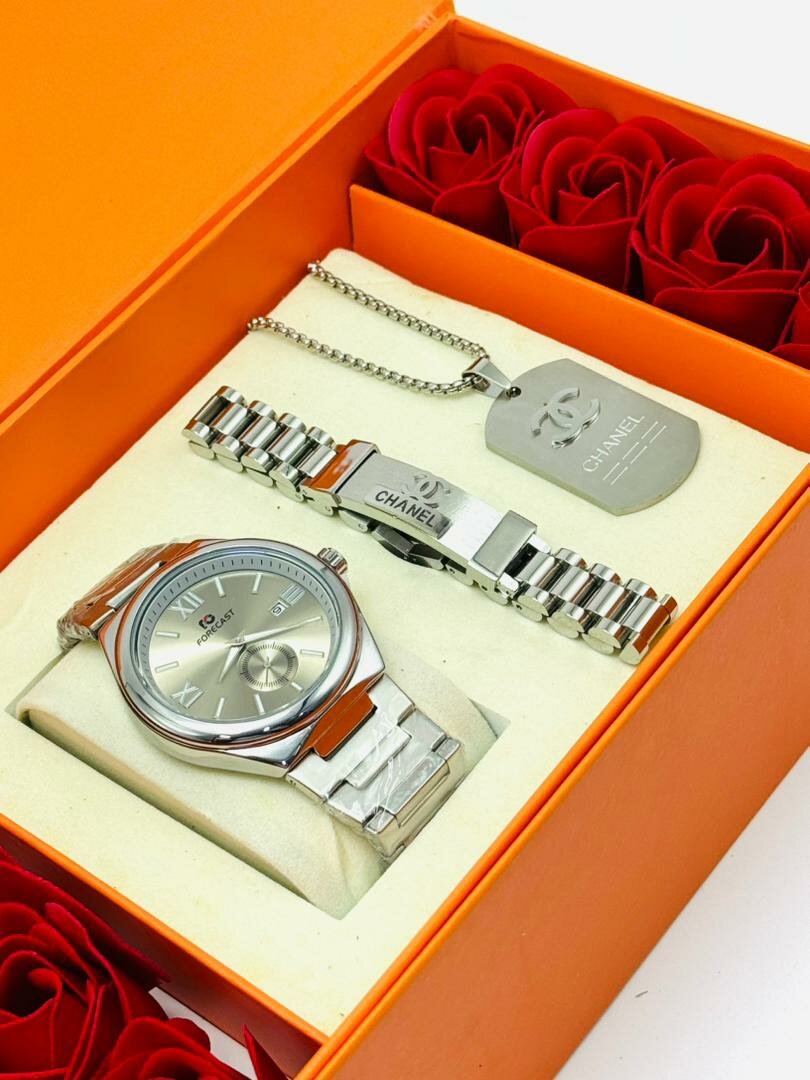 Coffret Cadeau Montre et Bijou