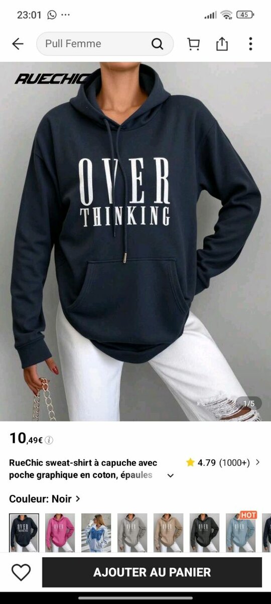 Complet jogging pull