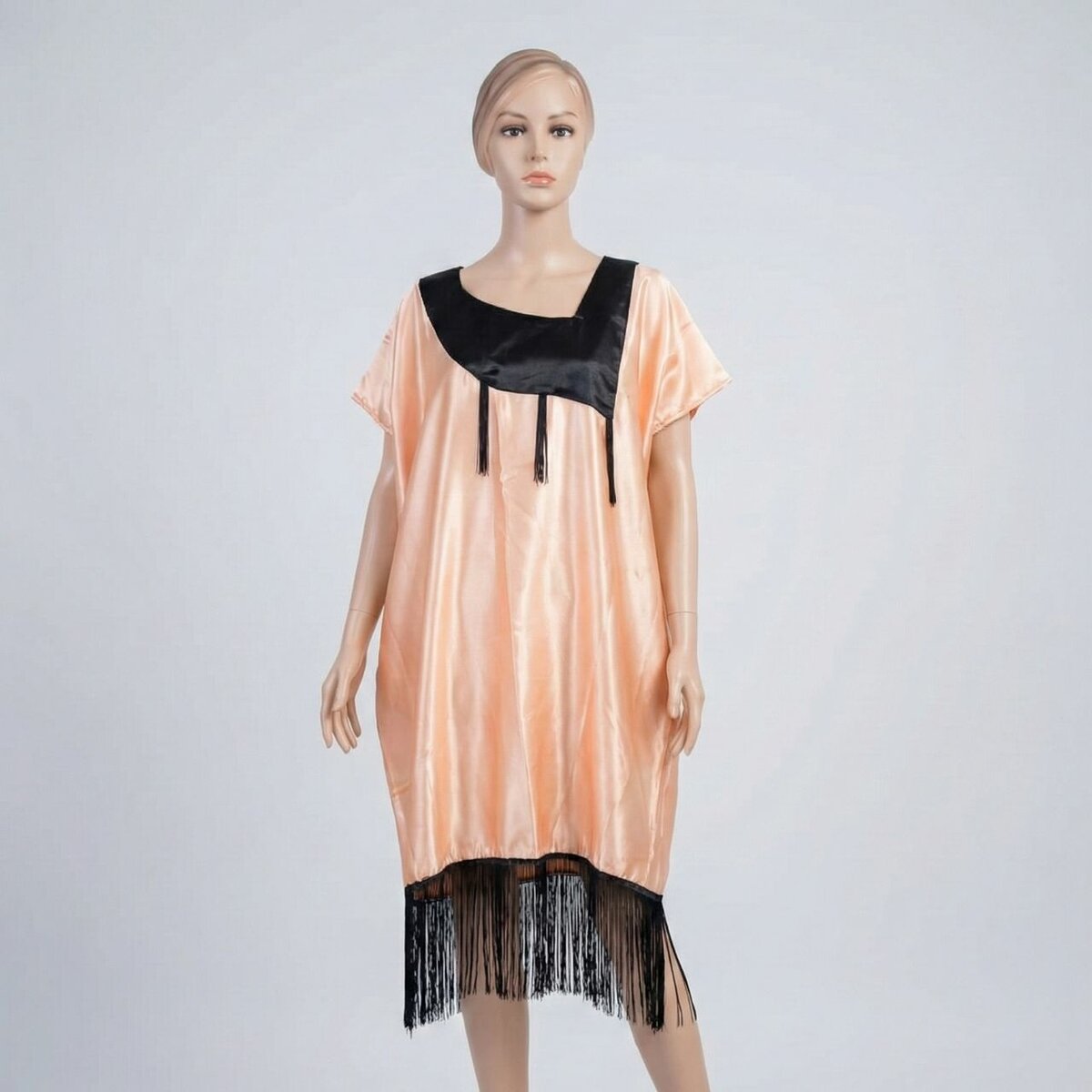 Robe satiné en grain de Diaman