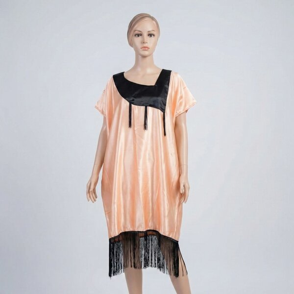 Robe satiné en grain de Diaman