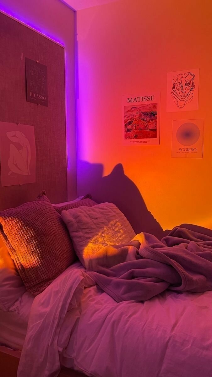 Sunset lamp projection