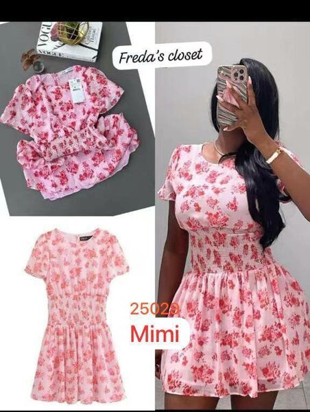 Robe d'été fleurie femme