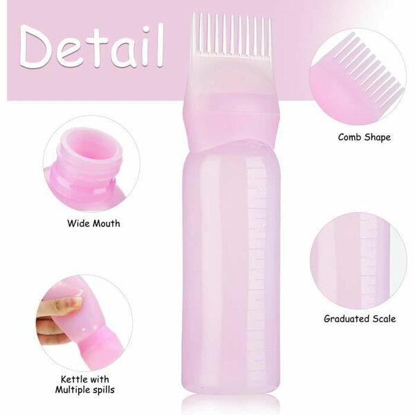 Bouteille applicatrice cheveux