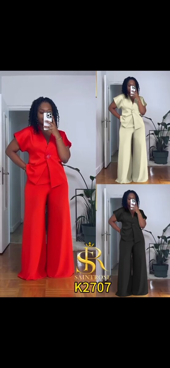 Ensemble élégant pour femme - 3 couleurs