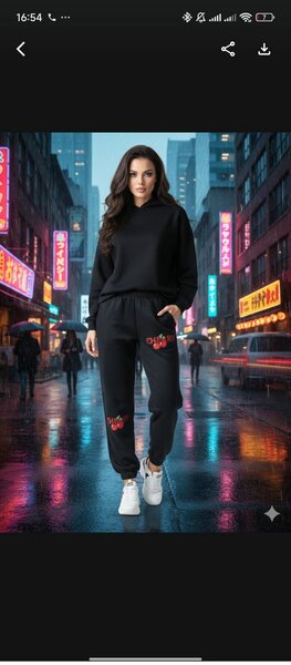 Survêtement Femme Noir Chic