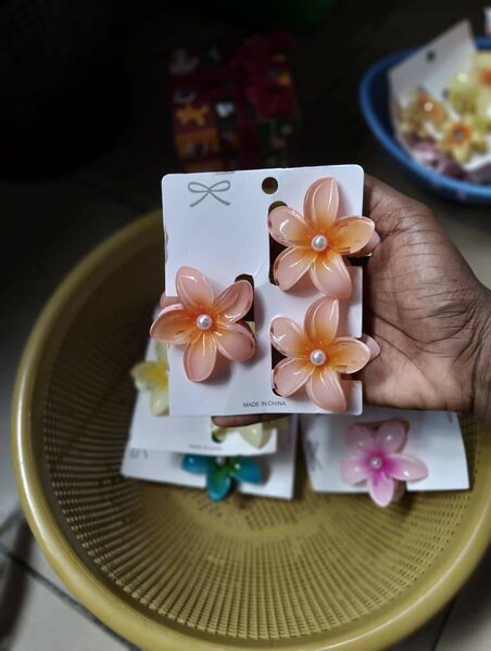 Pinces à cheveux fleurs