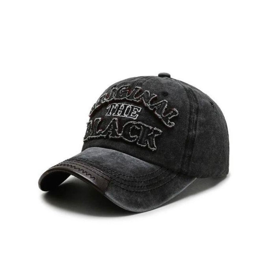 Casquette Noire Vintage