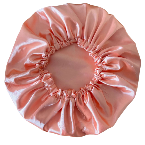 Bonnet en satin pour cheveux
