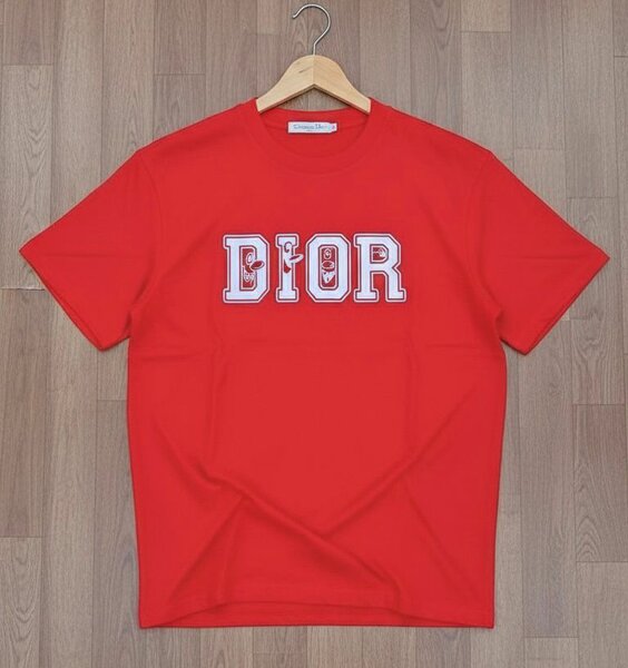 T-shirt en coton imprimée