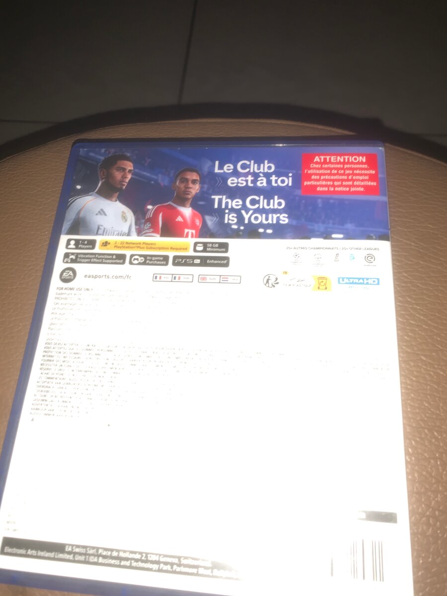 Jeu EA Sports FC 26 pour PS5