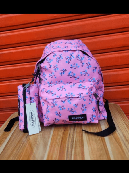 Sac à dos floral rose