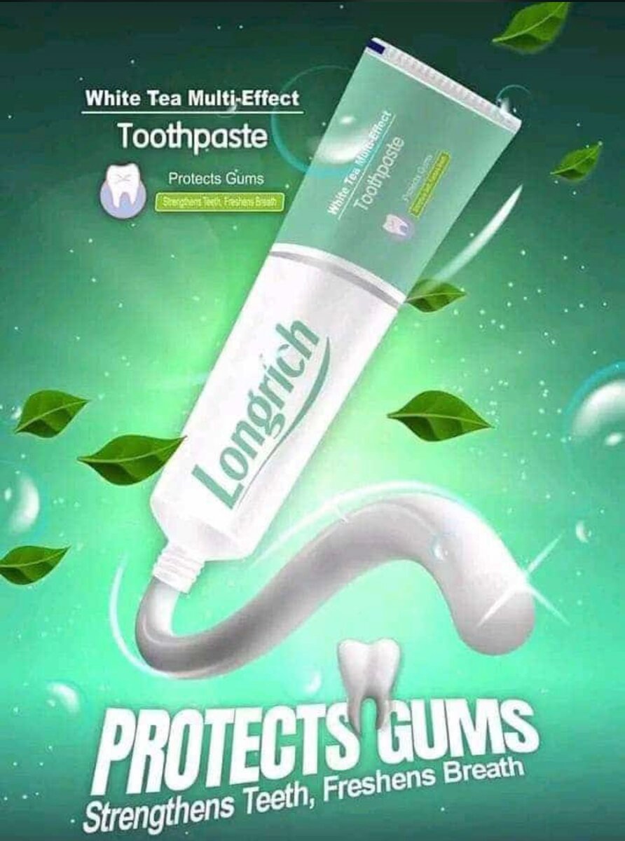 Dentifrice Longrich Thé Blanc