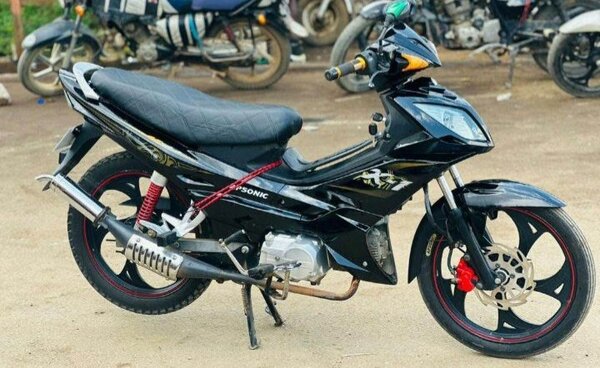 Mobylette Apsonic Sport Noire