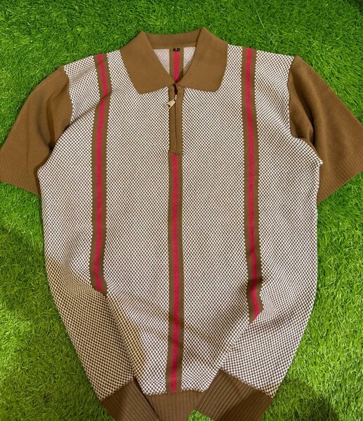 Polo élégant en maille pour homme