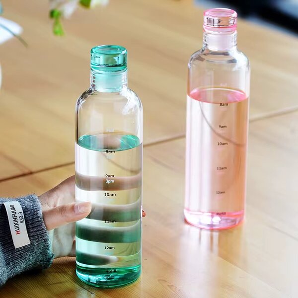 Bouteille d'eau graduée 500ml