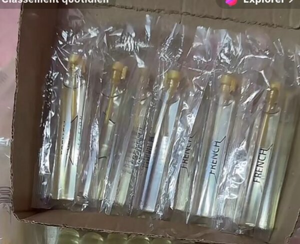 Parfum de poche élégant