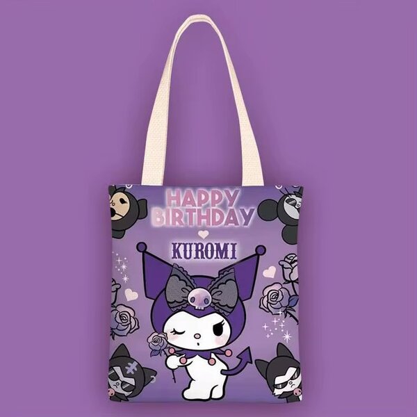 Tote bag Kuromi Violet