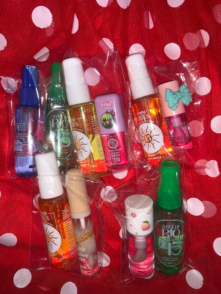 Set de mini parfums colorés