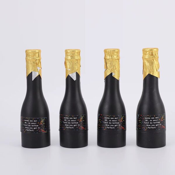 Confetti explosion bouteilles