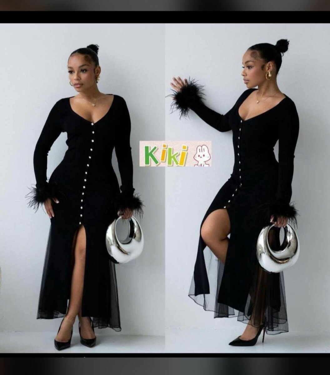 Robe Élégante à Boutons