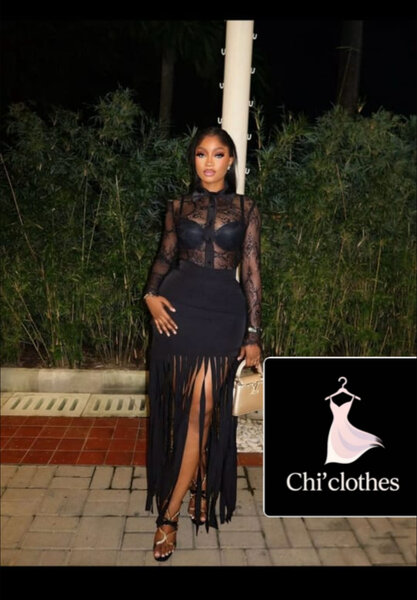 Robe élégante en élasthanne