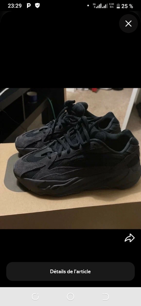 Sneakers noirs tendance