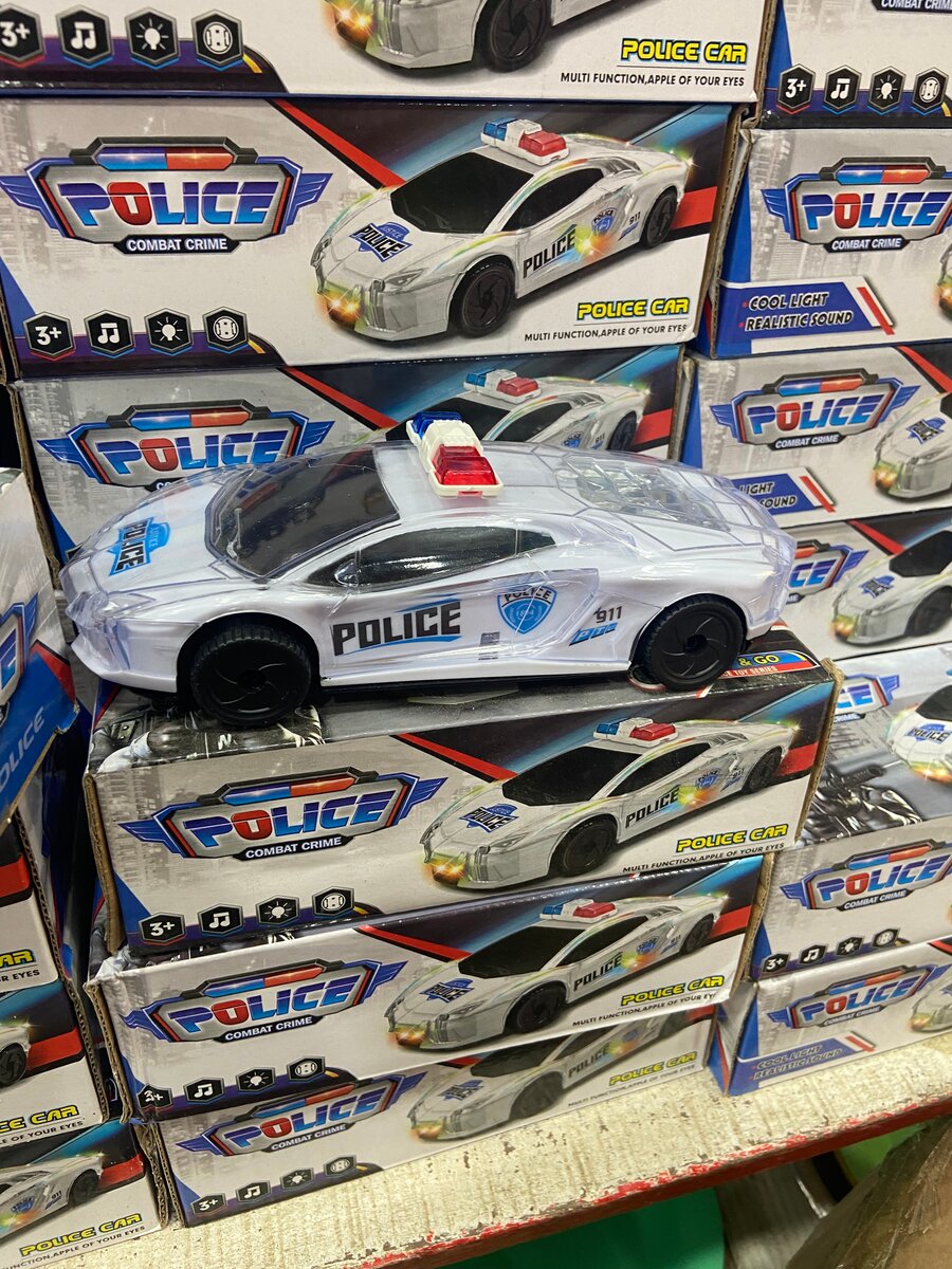 Voiture Jouet Police Lumineuse