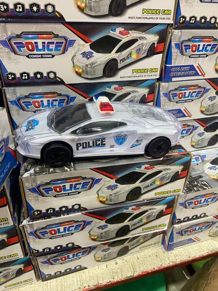 Voiture Jouet Police Lumineuse