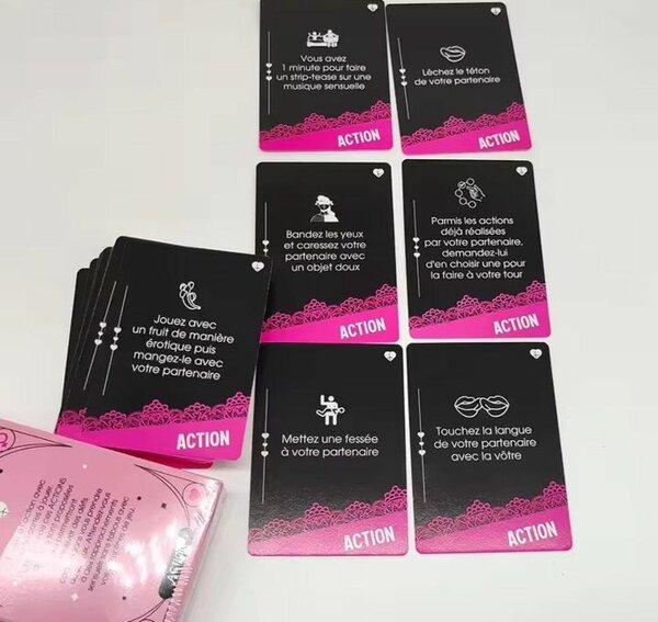 Jeu de cartes Action Vérité