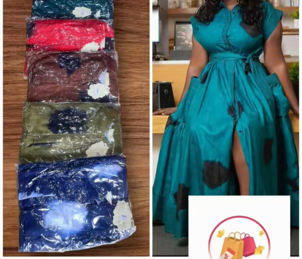 Robe longue élégante femme