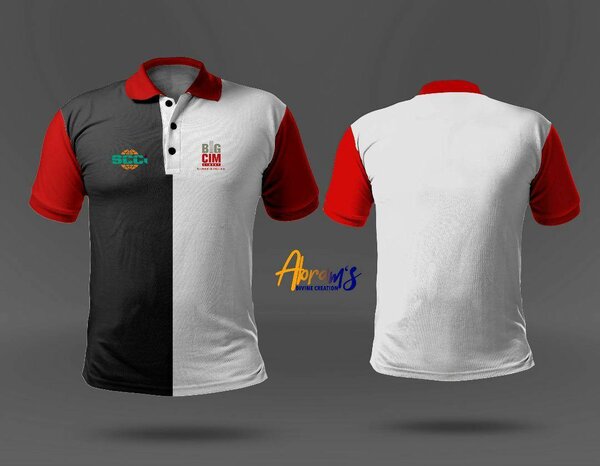 Polo bicolore personnalisée