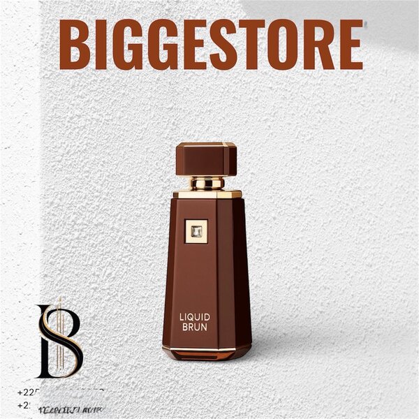 Parfum Élegant Liquide Brun