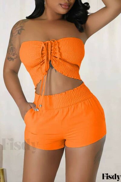 Ensemble d'été Femme Élastique