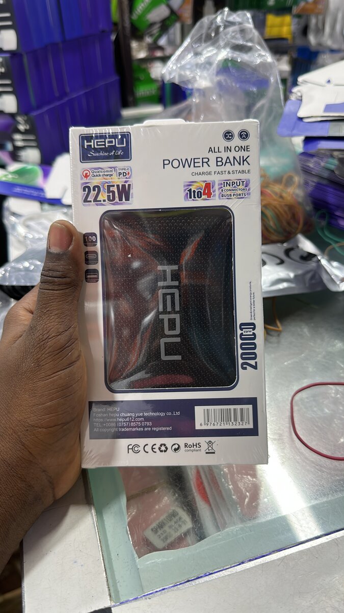 Hepu Power Bank 20000mAh