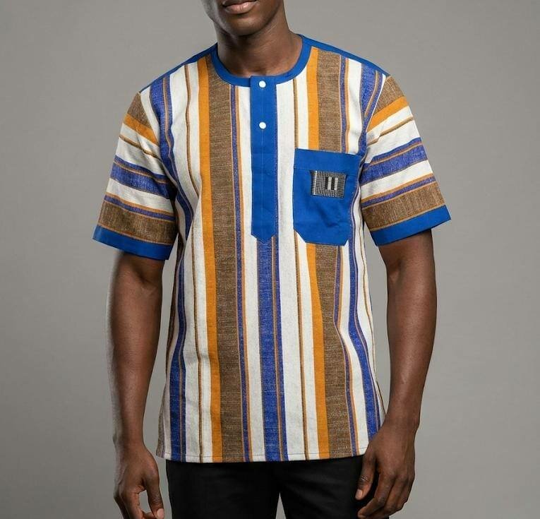 Chemise africaine moderne