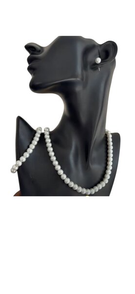 Collier Perles Élégant