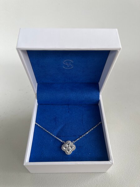 Collier Argent 925 Trèfle