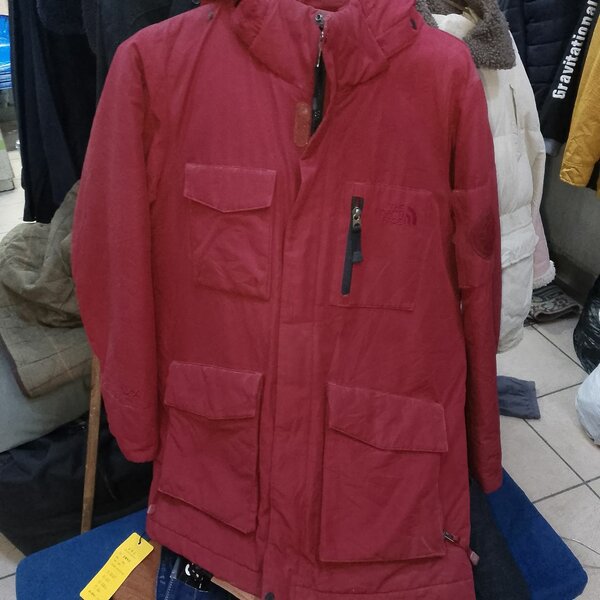Parka rouge imperméable