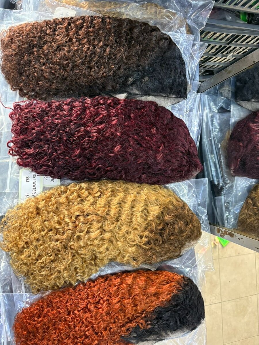 Perruque Bouclée Synthétique