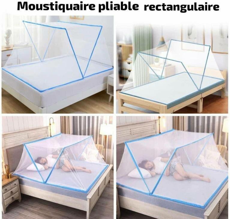 Moustiquaire pliable lit
