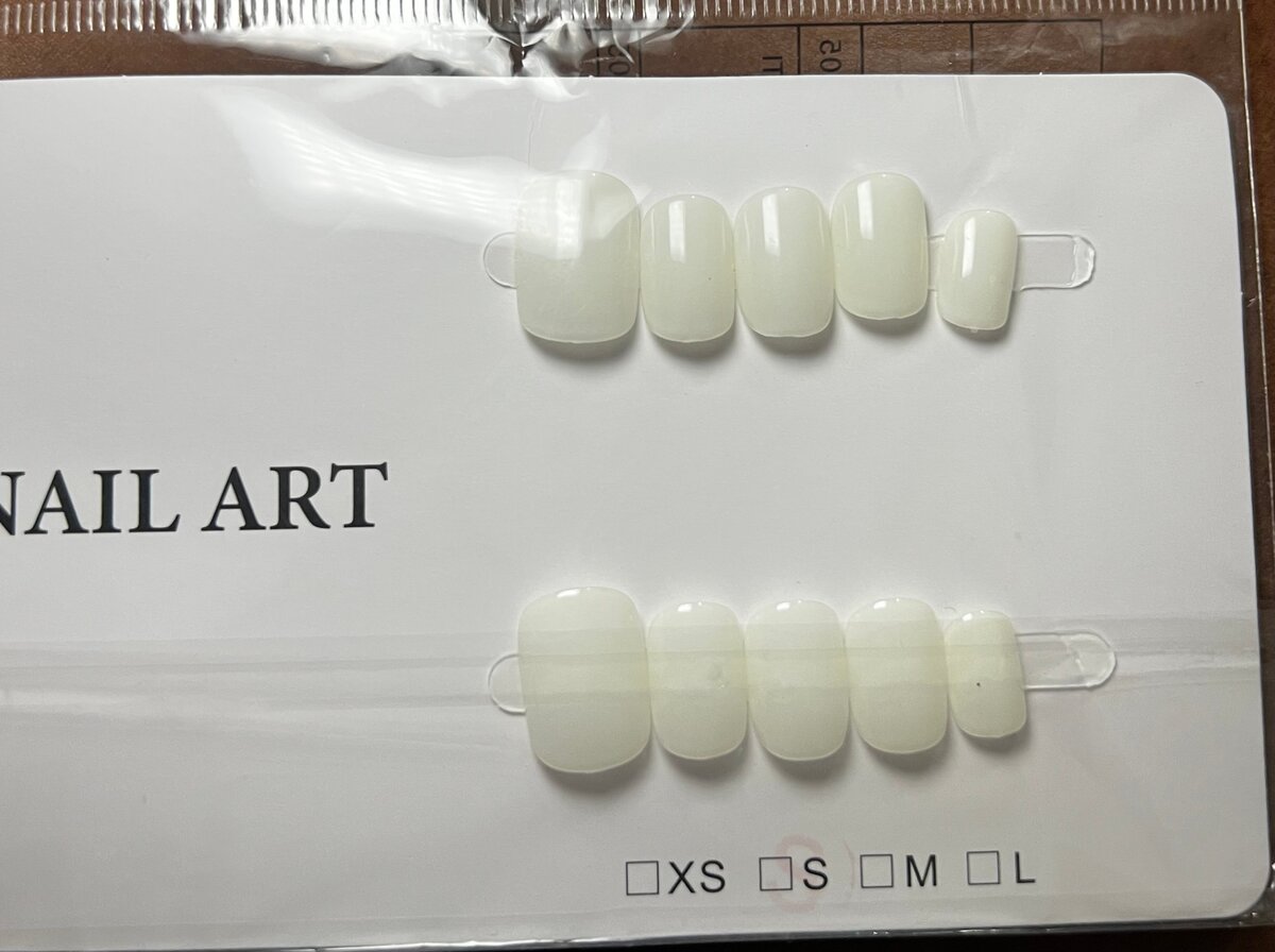 Ongles Autocollants Blancs