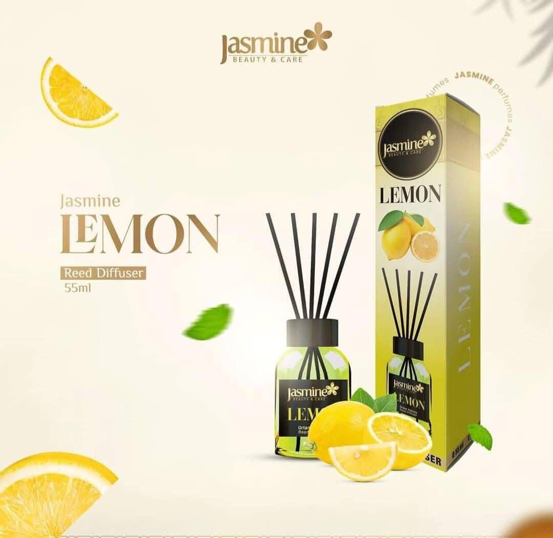 Diffuseur à Bâtonnets Citron Jasmin 55ml