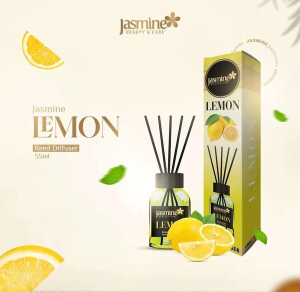 Diffuseur à Bâtonnets Citron Jasmin 55ml